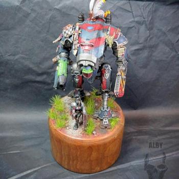 Geminie LeCoultre and her Freeblade Knight Warglaive by Alby the Slayer