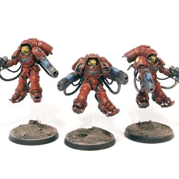 Blood Angels Primaris Interceptors with Plasma by Grim Factorum