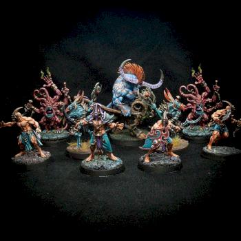 Tzeentch 50 points Skirmish warband by mariobrzezin