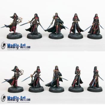 Daughters of the Orphanage All Stars Troops by MadFlyArtStudio