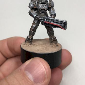 Brotherhood of Steel Paladin by Hesser