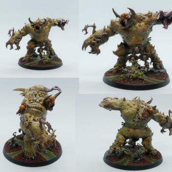 Nurgle Daemon Prince of Chaos, Death Guard (Khorgorath) by blackgonzo