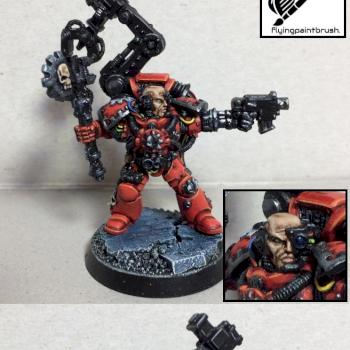 Classic Techmarine by flyingpaintbrush