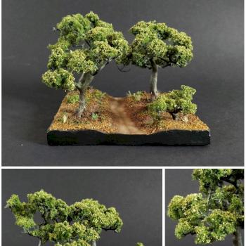 Diorama of forest by JAB