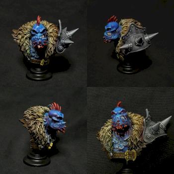 Borka kegslayer bust by xaviordeen