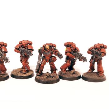 Blood Angels Primaris Intercessors by Grim Factorum