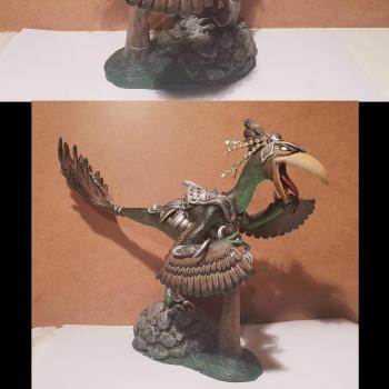 Scratchbuilt WIP royal war raptor by Cogni