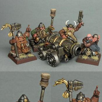 Skull Pass Dwarf Cannon by GriffinPainting
