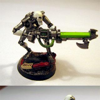 Necron Warrior by SiC