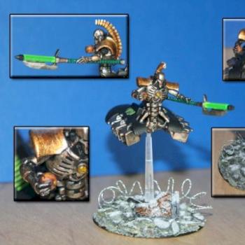 Necron Lord by Kaya