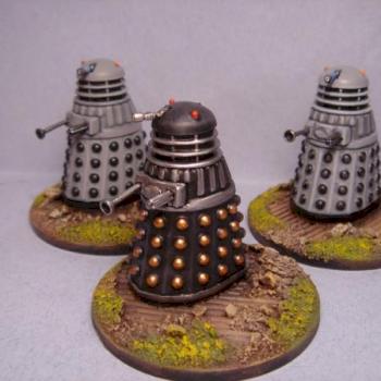 daleks (m&S keyrings) by majorsmith