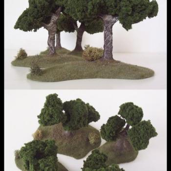Woodland Trees. by KaJice