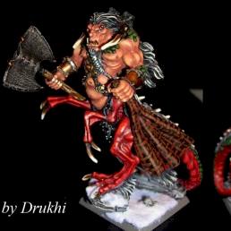 Khorne - Dragonogre - Shaggoth by Drukhi