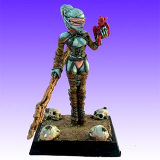 Dark Ekf Sorceress by phael_minis