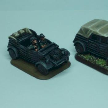 Flames of War -German Kubelwagens- by Blom