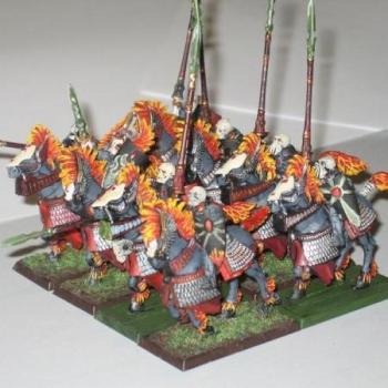 black knights on nightmares by psyclown