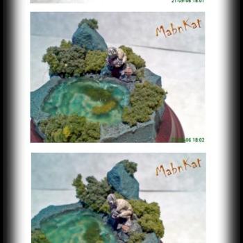 Golum goes fishing by mabnkat