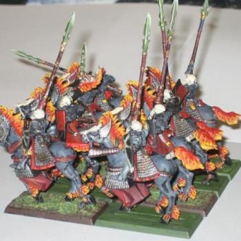 black knights on nightmares by psyclown