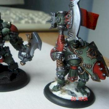 Khador Kovnik & Berserker(W.I.P.) by Bliz