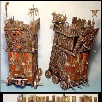 two battle towers orque by grosbob2