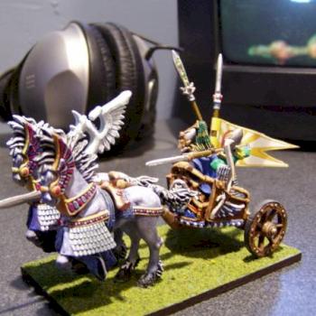 Warhammer Fantasy Highelf Chariott by brentc1