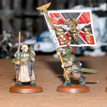 Imperial Guard Command Squad by Rush5