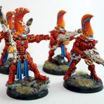 Eldar Fire Dragons by Yog-Sothoth