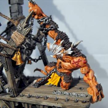 Skaven screaming bell rat ogre by Yog-Sothoth