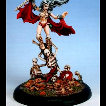 Thanis the bonecaller by Dark Elf Miniatures