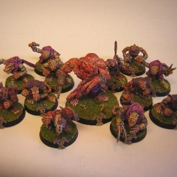 Blood bowl bloodbowl skaven conversion team pro painted by tyyler