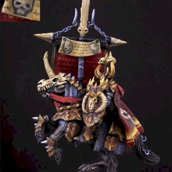 WARHAMMER Lord of Chaos with Standard by rene
