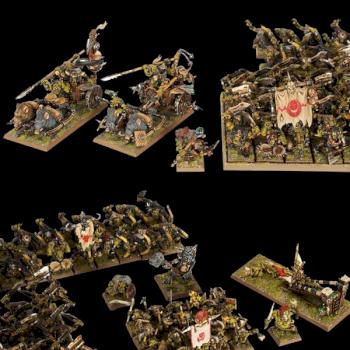 Warhammer Orc and Goblin Army by JamesTTravers