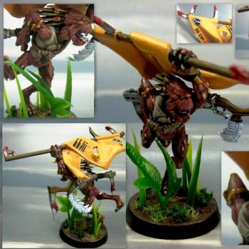 Kroot Standard Bearer by Sirath