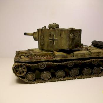 KV-2 754 (r.) 1/72nd Scale by Valknov