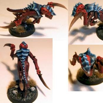 Tyranid Hormagaunt by andee
