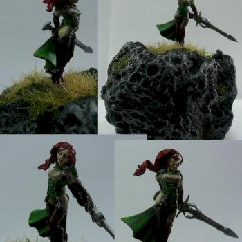 Battle Babe painted by my Girlfriend by DaTroll