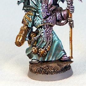 Chaos Sorcerer of Tzeentch Chaos Space Marine by Sacred Circle Minis
