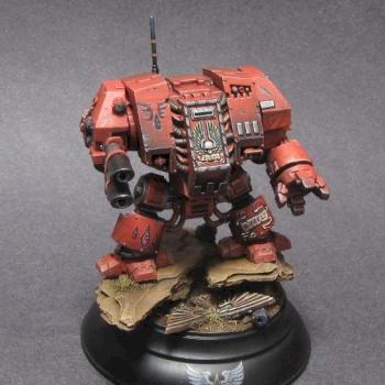 Blood Angels Dreadnought by Camelson by WhiteRavenFactory