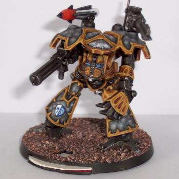 Adeptus Titanicus Imperial Warlord Titan by sammyjack76