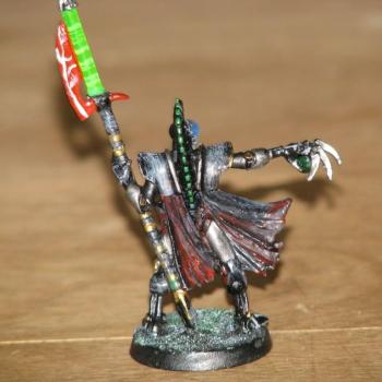 Necron Lord + Resurrection Orb (Back View) by bazaaro21