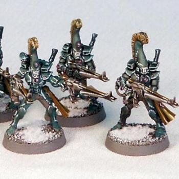 Eldar Dire Avengers by Sacred Circle Minis
