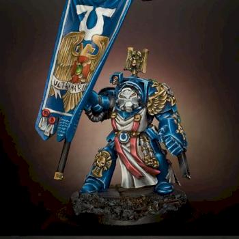 Ultramarines Standard Bearer by IRKUCK