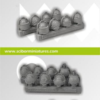 Conversions parts from Scibor Monstrous Miniatures by Scibor