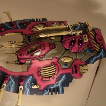 Eldar Wave Serpent by scharling