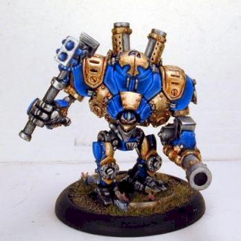 Warmachine Cygnar Defender by sorcererstudios