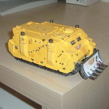 Imperial Fist Rhino by ShadeManic