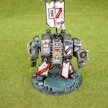 Daemonhunters Grey Knight Dreadnought by djdminis