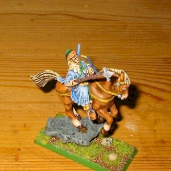 Mounted Squire by EmporerMa