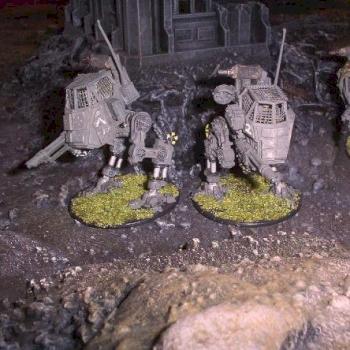 Imperial guard Sentinels by wiseman
