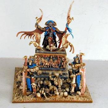 Warhammer Tomb Kings Casket of Souls by sorcererstudios